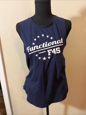 F45 Functional Women's Navy Muscle Tank
